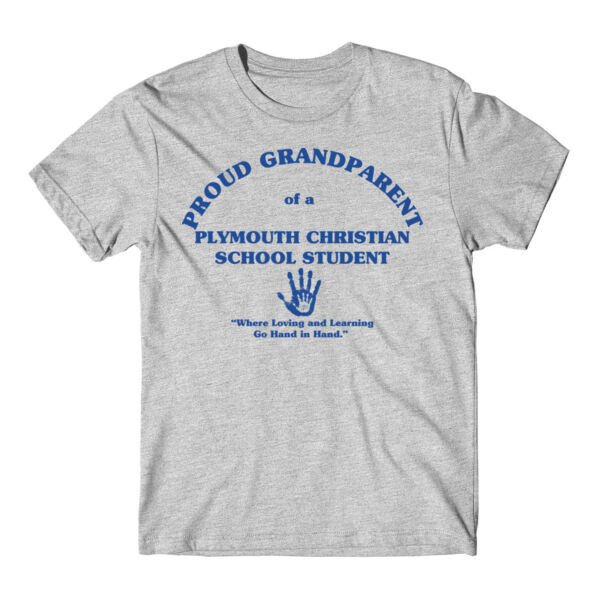 PLYMOUTH - PROUD GRANDPARENT - ADULT - LIGHT GRAY WITH BLUE Thumbnail