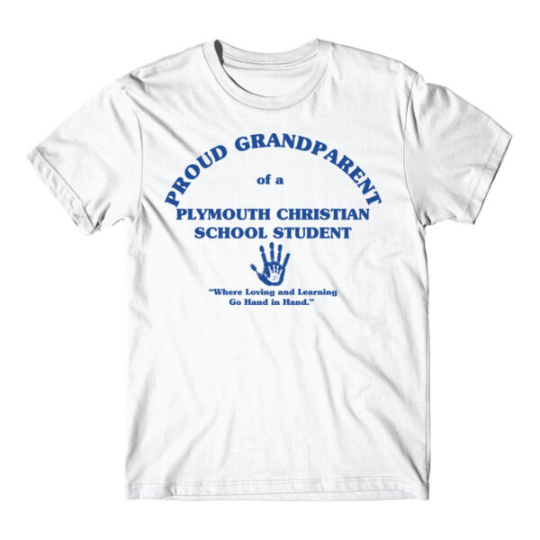 PLYMOUTH - PROUD GRANDPARENT - ADULT - WHITE WITH BLUE Thumbnail