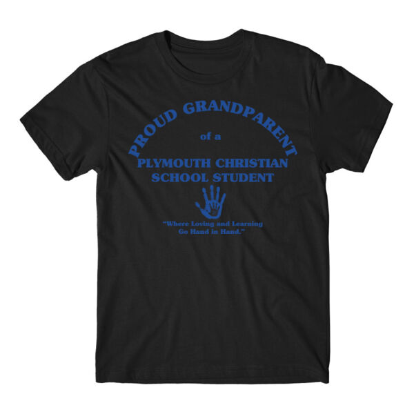 PLYMOUTH - PROUD GRANDPARENT - ADULT - BLACK WITH BLUE Thumbnail
