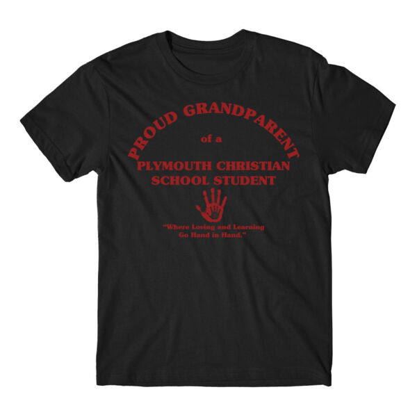 PLYMOUTH - PROUD GRANDPARENT - ADULT - BLACK WITH RED Thumbnail