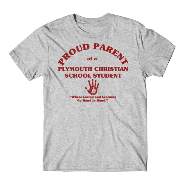 PLYMOUTH - PROUD PARENT - ADULT - LIGHT GRAY WITH RED Thumbnail